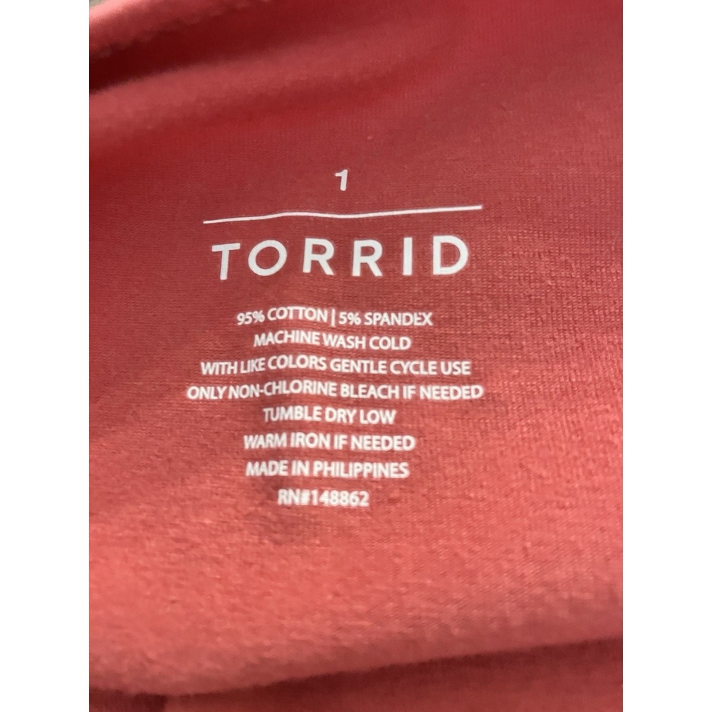 Torrid Size 1X Foxy Tunic Cami Camisole Top NWT Holly Berry Adj Straps - Picture 5 of 5